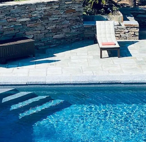 Villa Faros Kea With Private Pool And Stunning Views Vourkárion